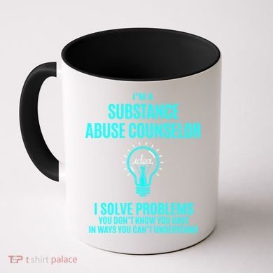 Substance Abuse Counselor I Solve Problems Gift Coffee Mug