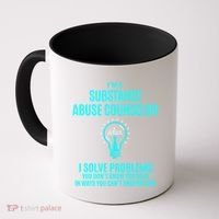 Substance Abuse Counselor I Solve Problems Gift Coffee Mug thumb 0