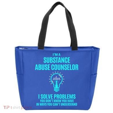 Substance Abuse Counselor I Solve Problems Gift Tote Bag
