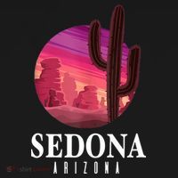 Sedona Arizona Cactus Sunset Desert Sedona Az Travels Women's Tank Top thumb 5
