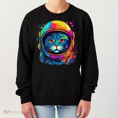 Space Astronaut Cat Gifts Space Cat Women's Sweatshirt