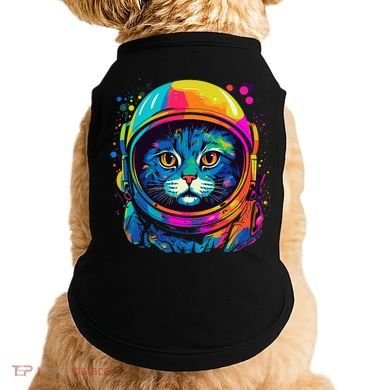 Space Astronaut Cat Gifts Space Cat Doggie Tank