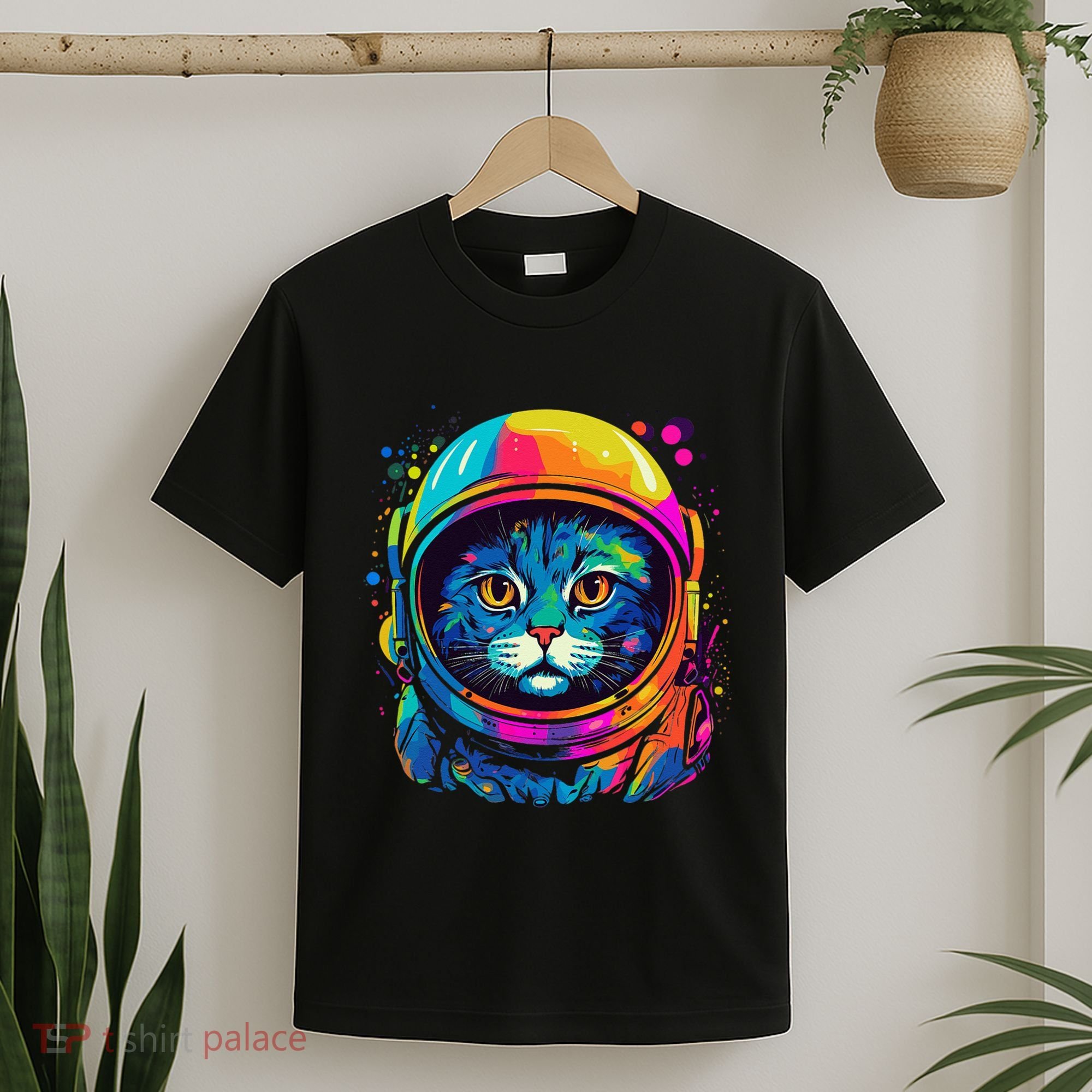Space Astronaut Cat Gifts Space Cat T-Shirt