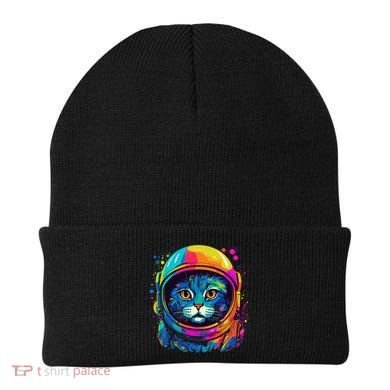 Space Astronaut Cat Gifts Space Cat Beanie