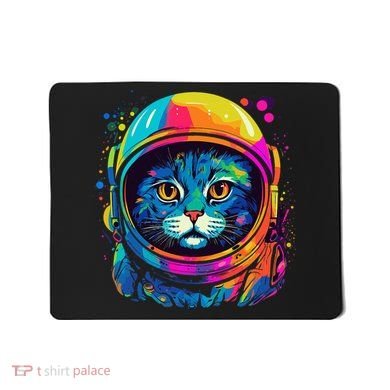 Space Astronaut Cat Gifts Space Cat Mousepad