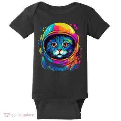 Space Astronaut Cat Gifts Space Cat Baby Bodysuit
