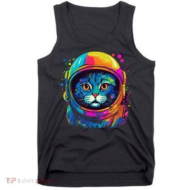 Space Astronaut Cat Gifts Space Cat Tank Top