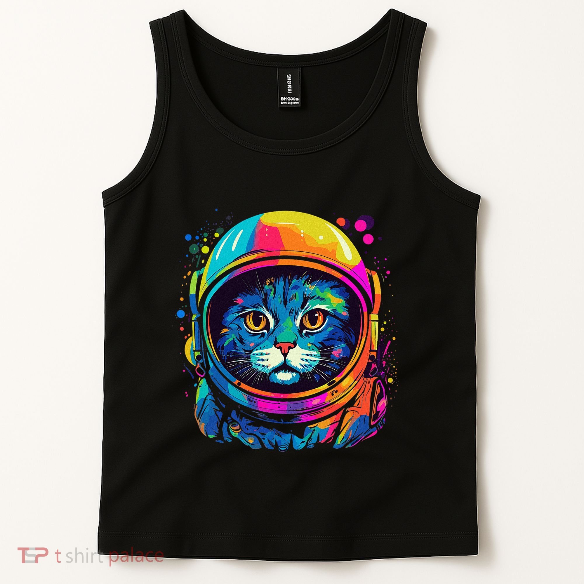Space Astronaut Cat Gifts Space Cat Tank Top