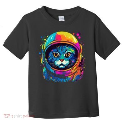 Space Astronaut Cat Gifts Space Cat Toddler T-Shirt