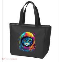 Space Astronaut Cat Gifts Space Cat Tote Bag thumb 3
