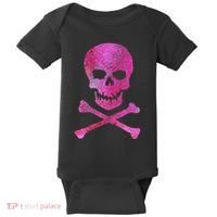 Skull And Crossbones Baby Bodysuit thumb 0