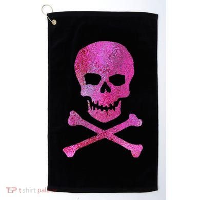 Skull And Crossbones Golf Towel