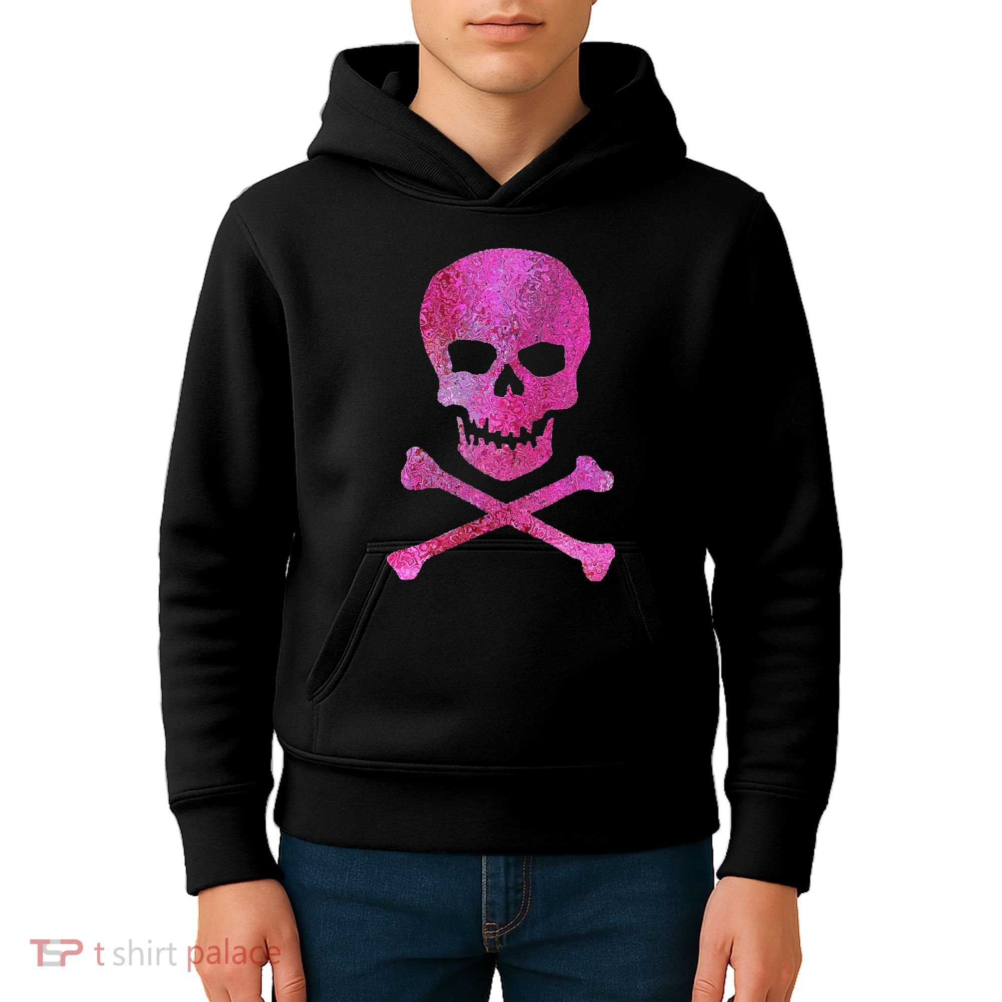 Skull And Crossbones Kids Hoodie