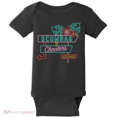 Scumbag And Cheaters Lounge Baby Bodysuit