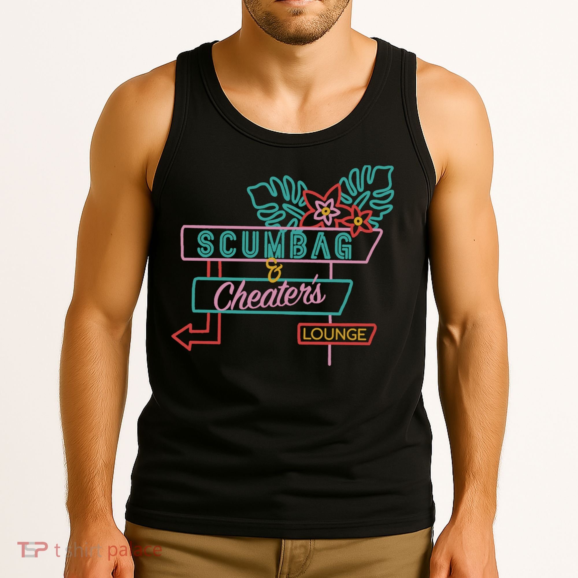 Scumbag And Cheaters Lounge Tank Top