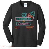 Scumbag And Cheaters Lounge Kids Long Sleeve Shirt thumb 0