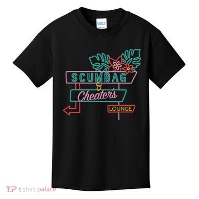 Scumbag And Cheaters Lounge Kids T-Shirt