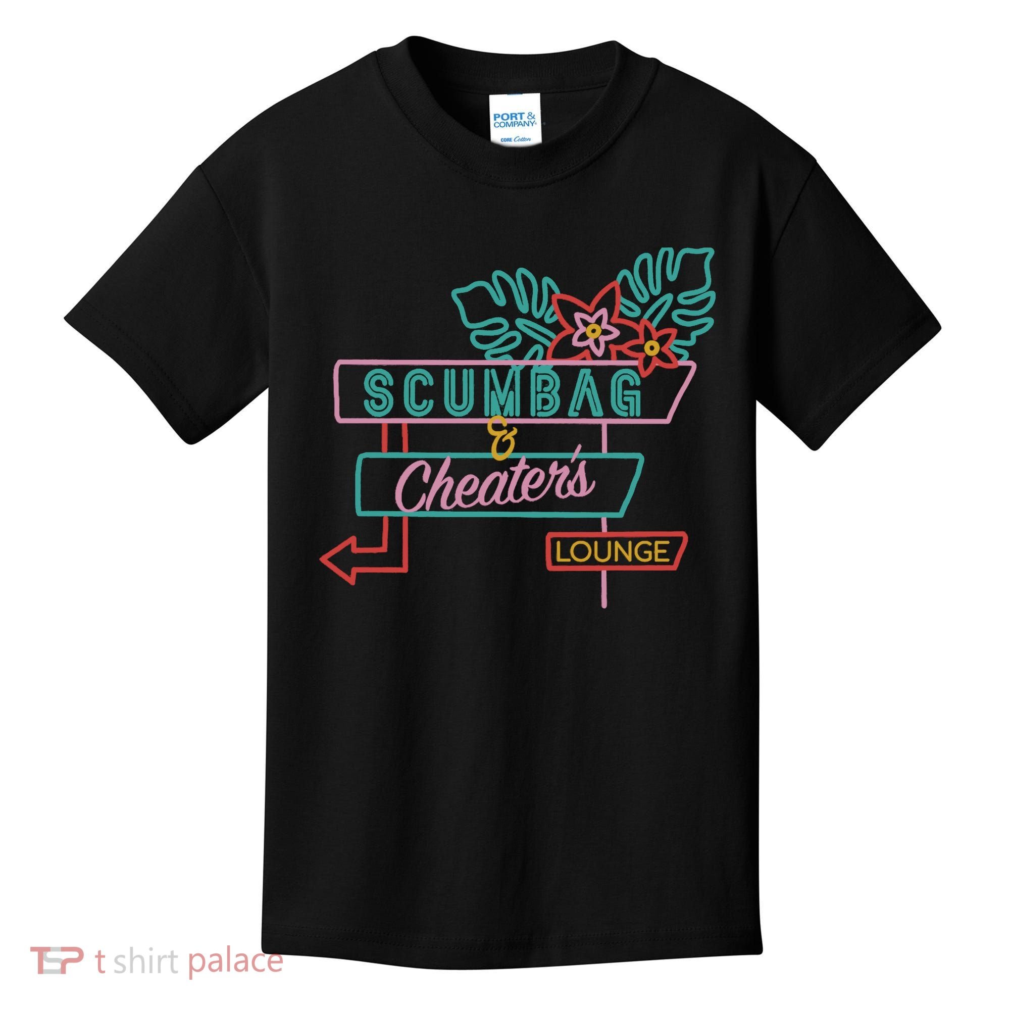 Scumbag And Cheaters Lounge Kids T-Shirt
