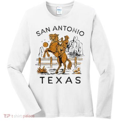 San Antonio Classic City Pride Design Women's Long Sleeve Shirt
