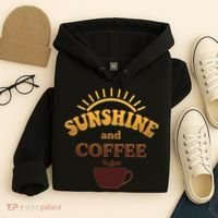 Sunshine And Coffee Hoodie thumb 4