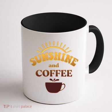 Sunshine And Coffee Coffee Mug back