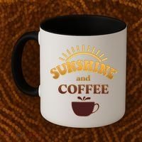 Sunshine And Coffee Coffee Mug thumb 2