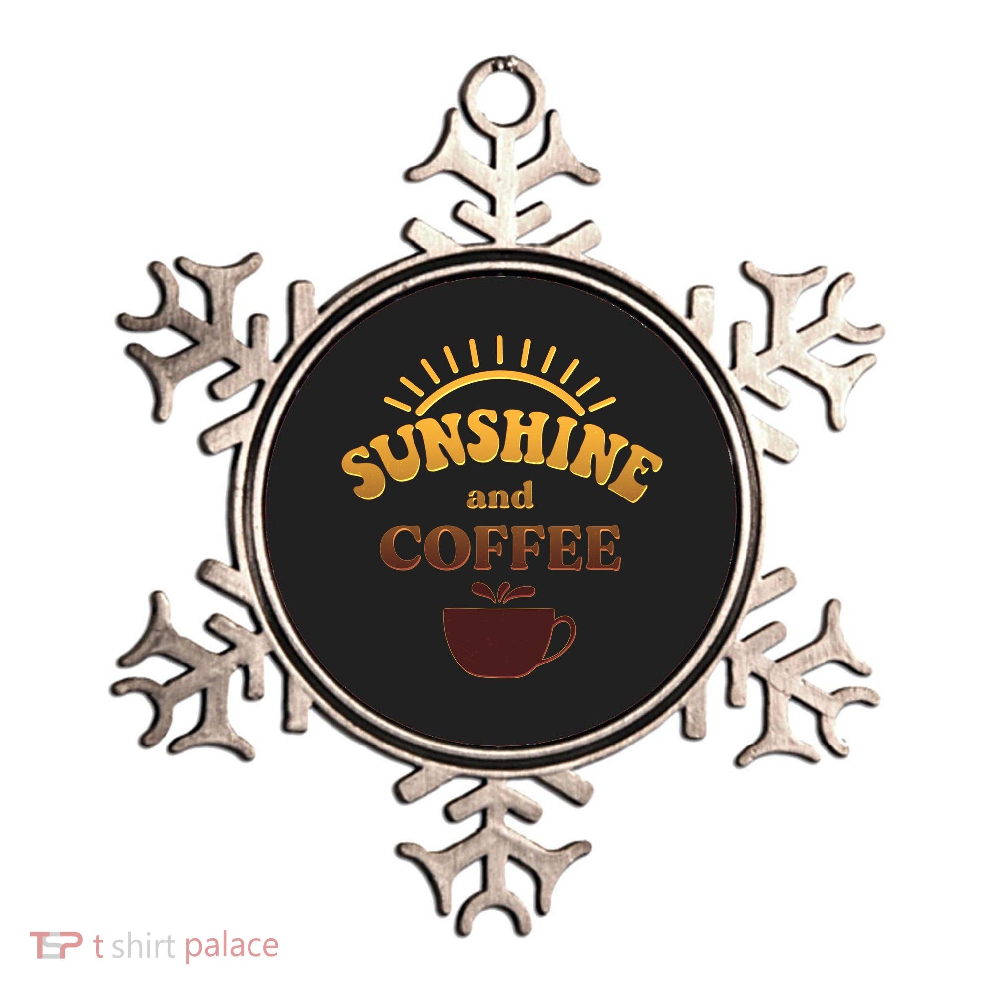 Sunshine And Coffee Ornament