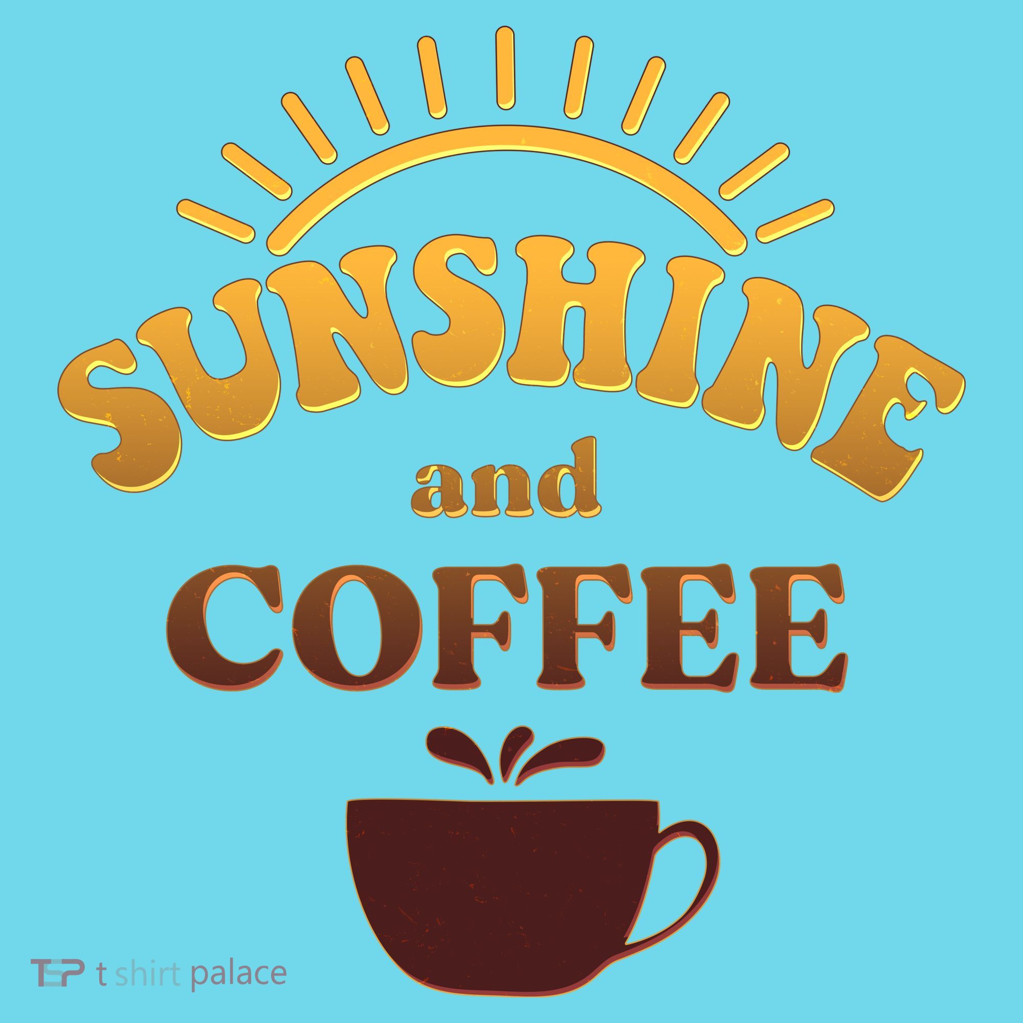 Sunshine And Coffee Kids Long Sleeve Shirt