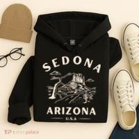 Sedona Arizona Cactus Sunset Desert Hoodie thumb 4