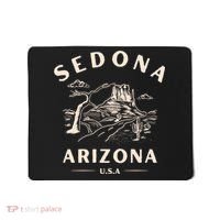 Sedona Arizona Cactus Sunset Desert Mousepad thumb 0