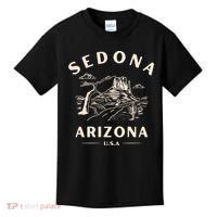 Sedona Arizona Cactus Sunset Desert Kids T-Shirt thumb 0