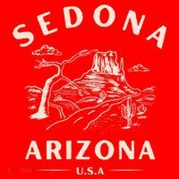 Sedona Arizona Cactus Sunset Desert Santa Hat thumb 1