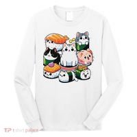 Sushi Anime Cat Sushi Lover Gift Long Sleeve Shirt thumb 0