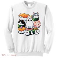 Sushi Anime Cat Sushi Lover Gift Sweatshirt thumb 0