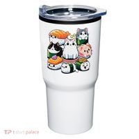 Sushi Anime Cat Sushi Lover Gift Tumbler thumb 0