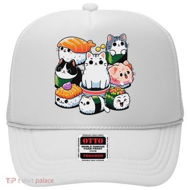 Sushi Anime Cat Sushi Lover Gift Hat