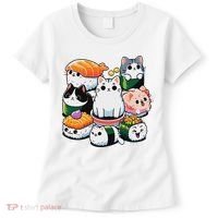 Sushi Anime Cat Sushi Lover Gift Women's T-Shirt thumb 0
