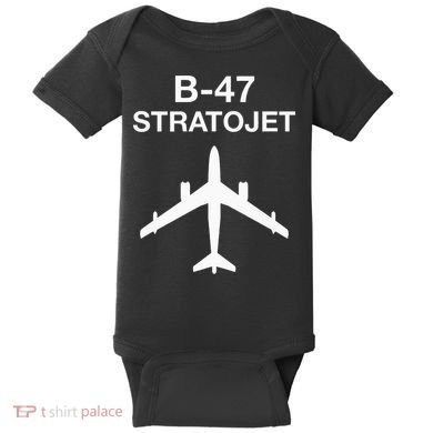 Strategic Air Command B-47 Stratojet SAC Cold War Baby Bodysuit