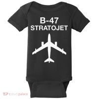 Strategic Air Command B-47 Stratojet SAC Cold War Baby Bodysuit thumb 0