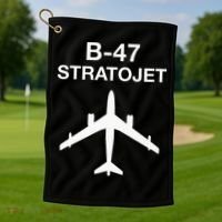 Strategic Air Command B-47 Stratojet SAC Cold War Golf Towel thumb 1