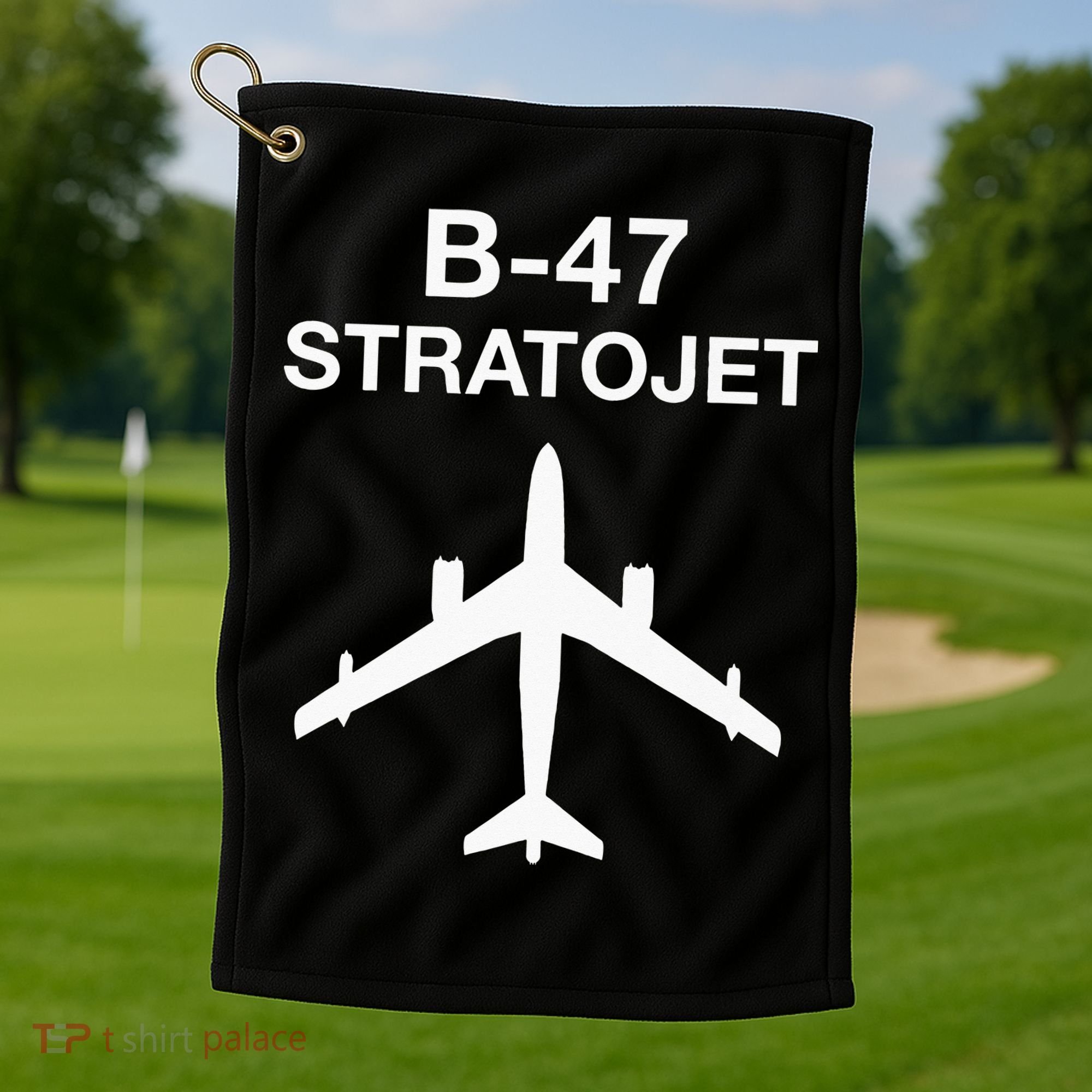 Strategic Air Command B-47 Stratojet SAC Cold War Golf Towel