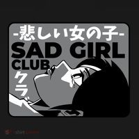 Sad Girl Club Anime Women's Hoodie thumb 2