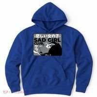 Sad Girl Club Anime Hoodie thumb 0