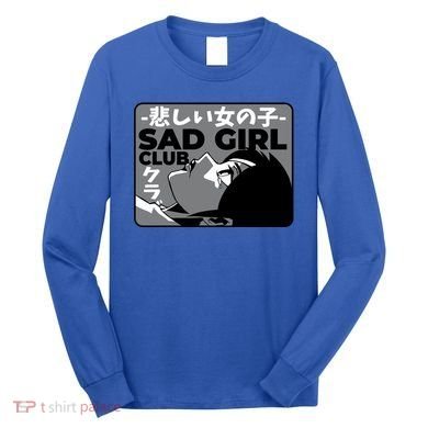Sad Girl Club Anime Long Sleeve Shirt
