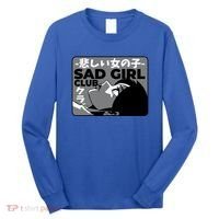 Sad Girl Club Anime Long Sleeve Shirt thumb 0