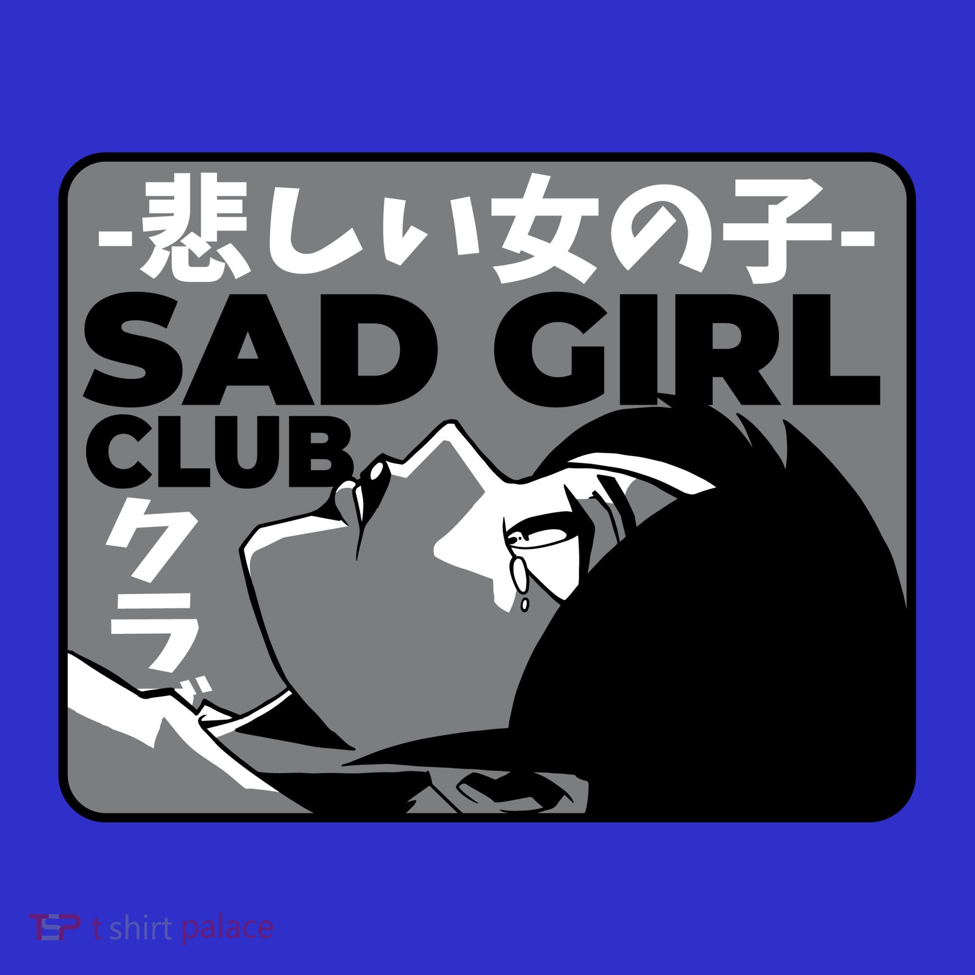 Sad Girl Club Anime Long Sleeve Shirt