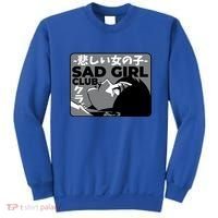 Sad Girl Club Anime Sweatshirt thumb 0