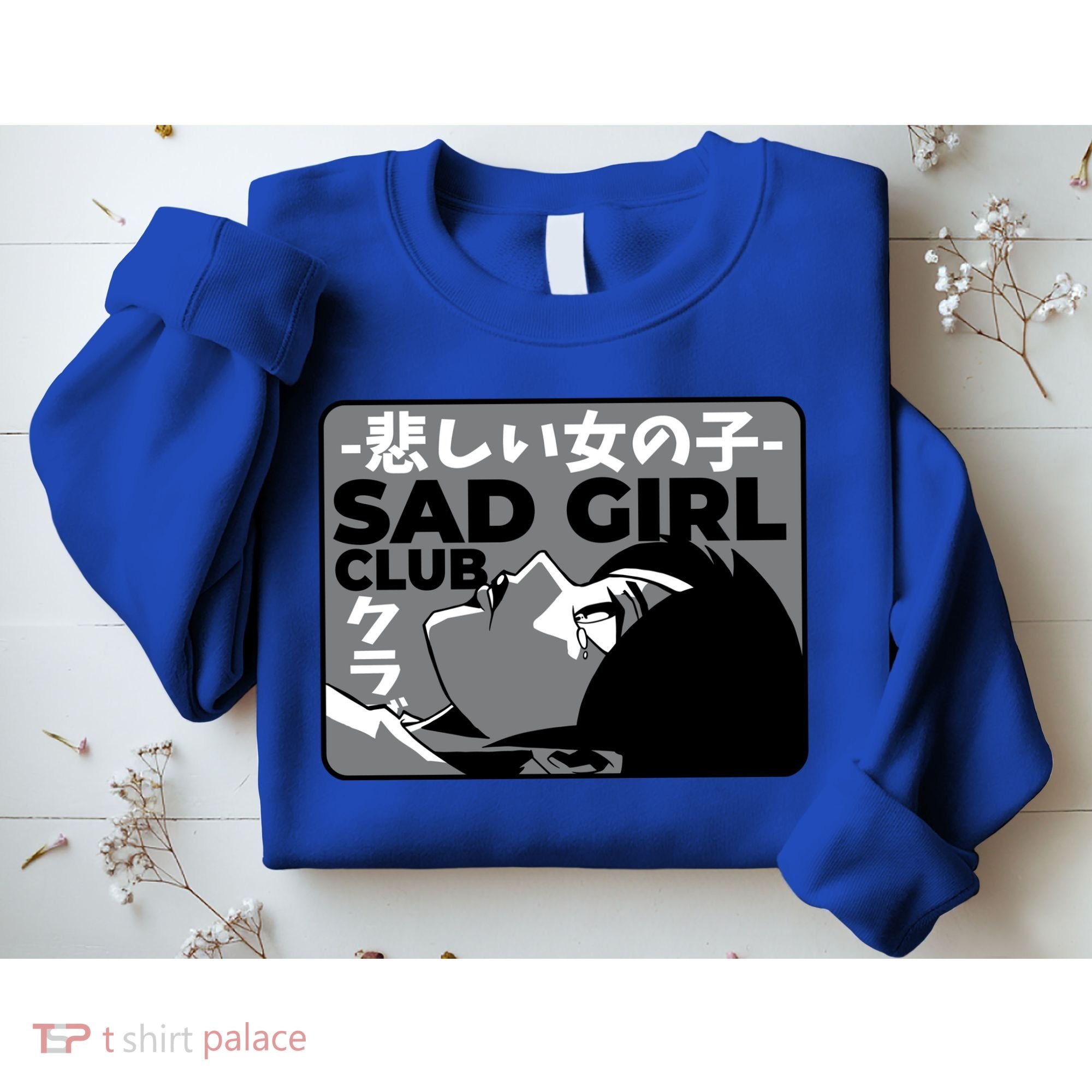 Sad Girl Club Anime Sweatshirt