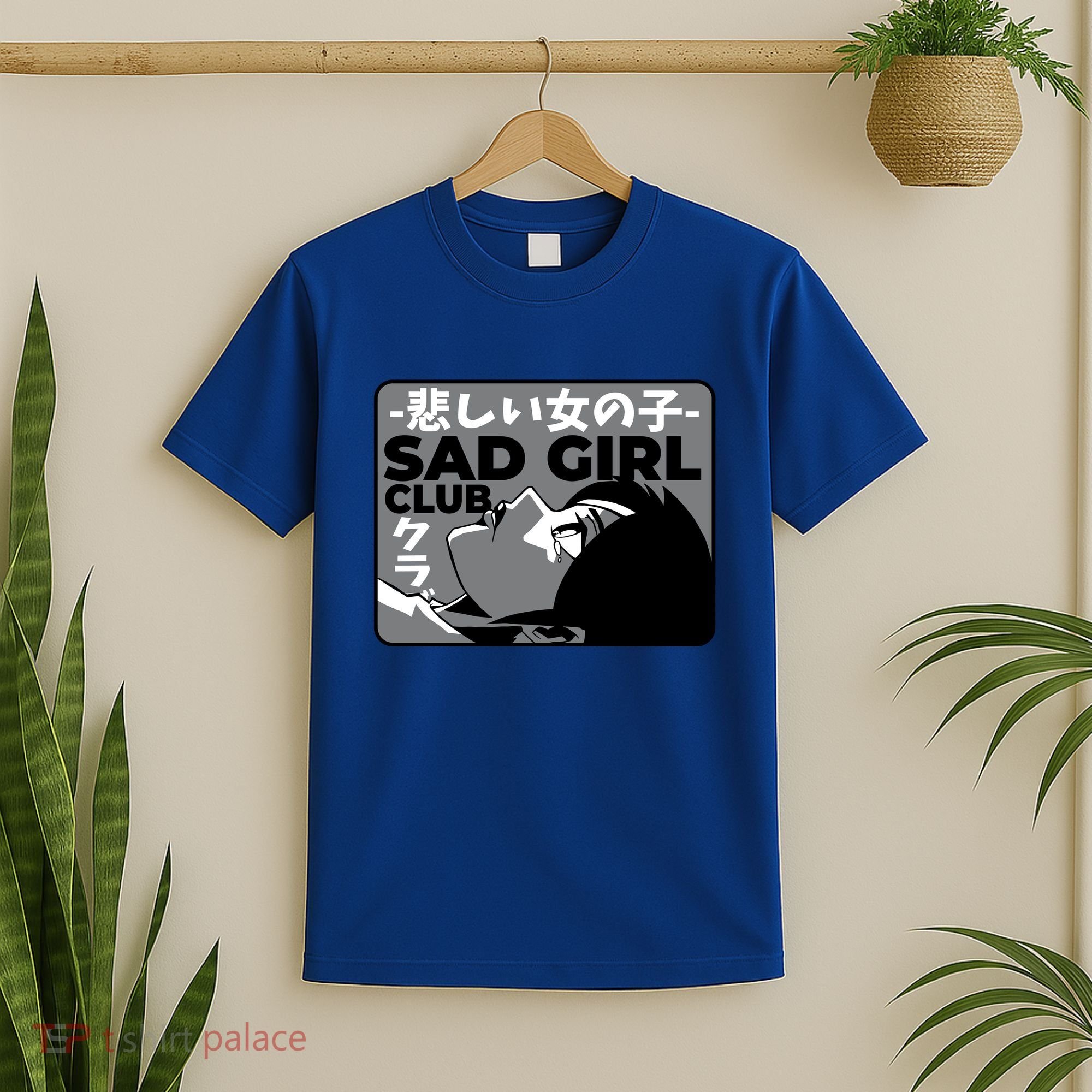 Sad Girl Club Anime T-Shirt