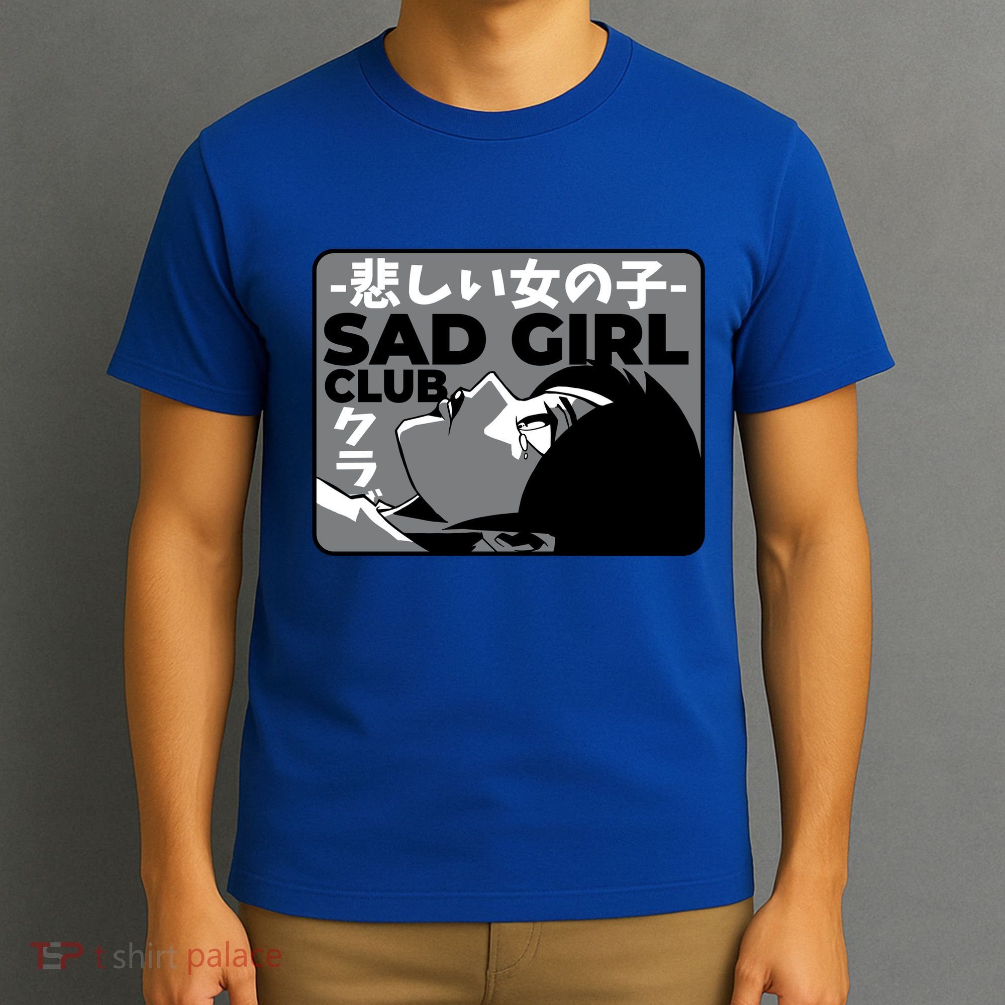 Sad Girl Club Anime T-Shirt